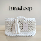 Crochet Nappy Caddy