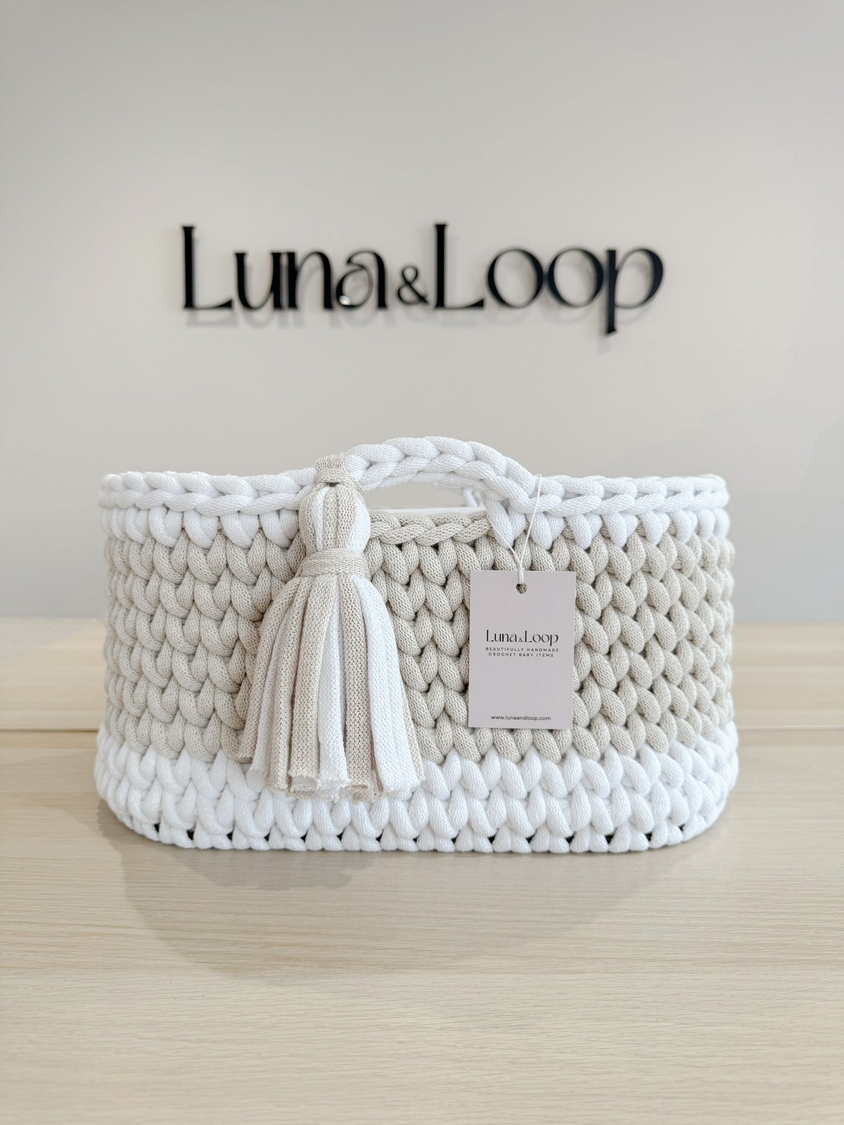 Crochet Nappy Caddy