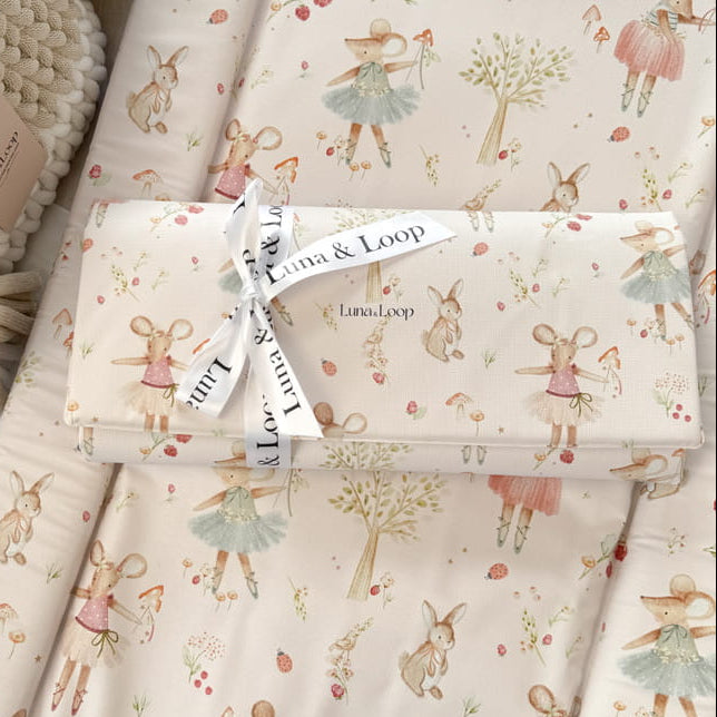 Baby Changing Mat - Garden Mouse