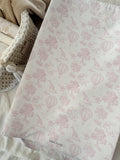 Anti-roll Wedge Changing Mat - Pink Toile