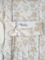 Travel Changing Mat - Beige Toile