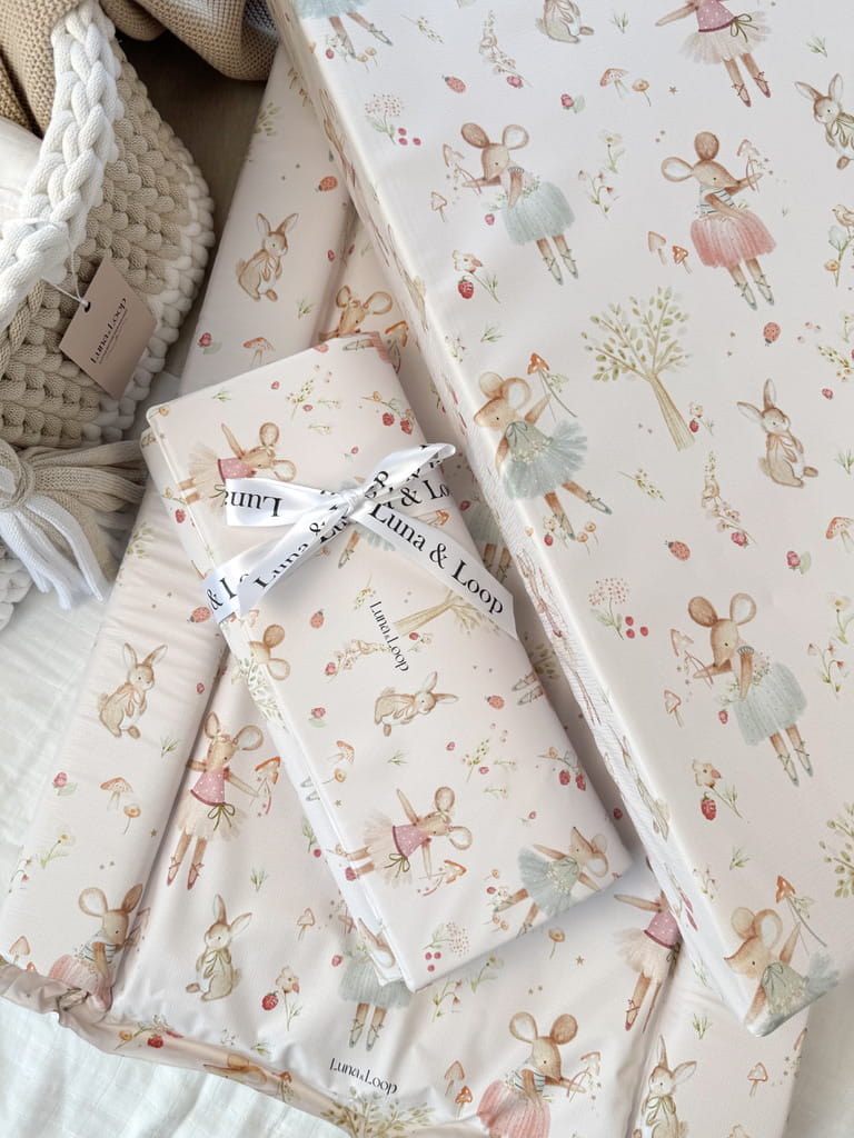 Travel Changing Mat - Garden Mouse