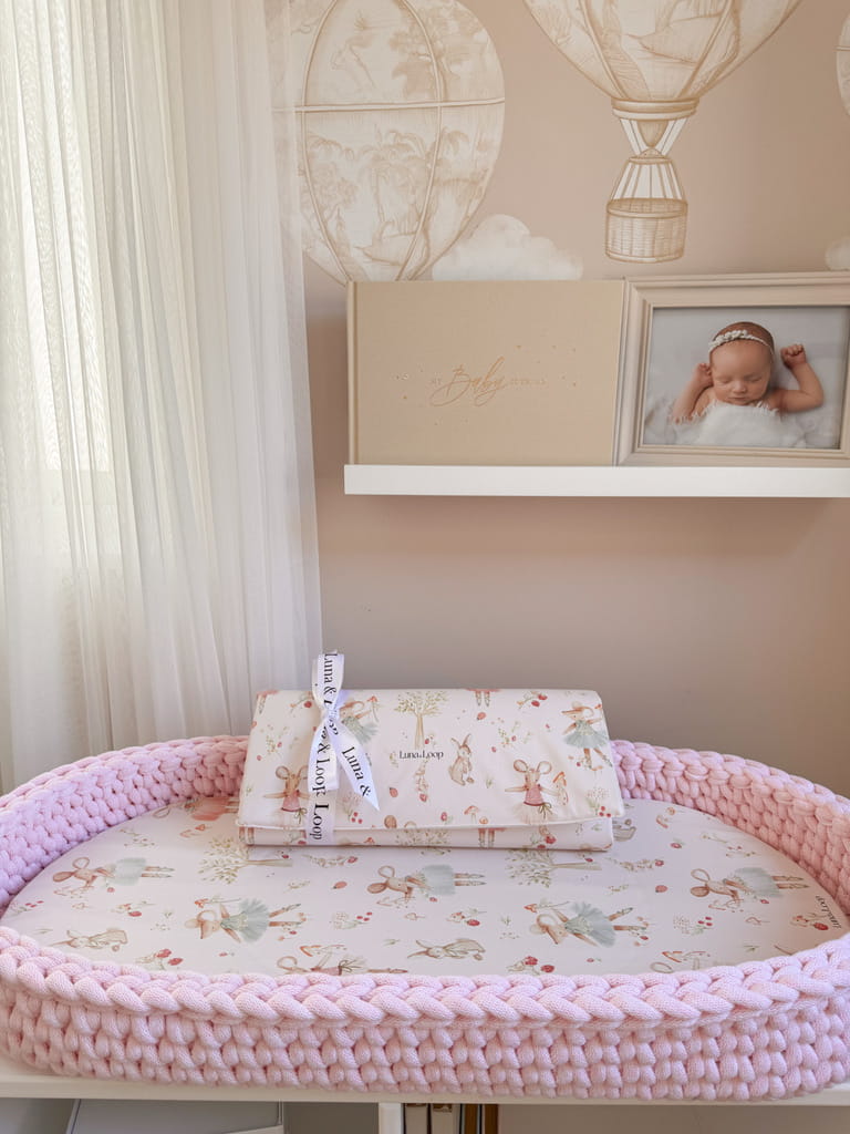 Baby Changing Bundle - Bloom Rose
