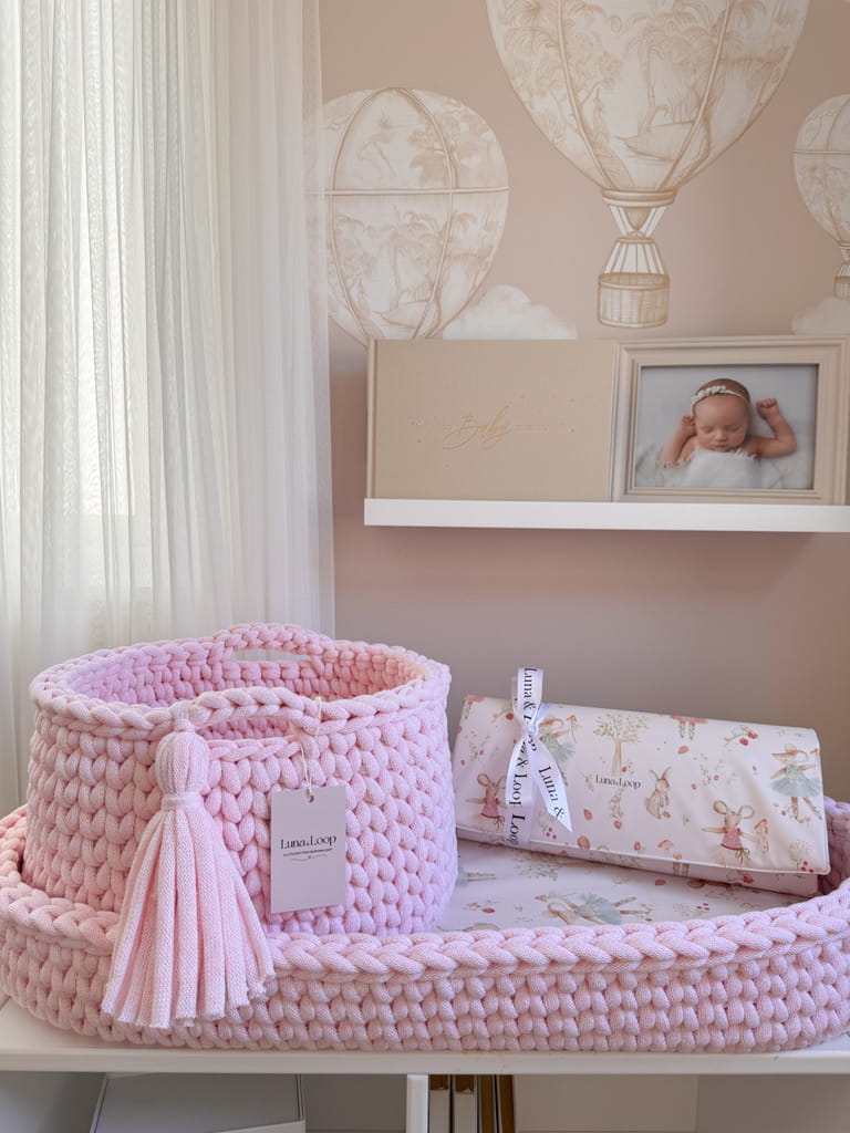 Baby Changing Bundle - Bloom Rose