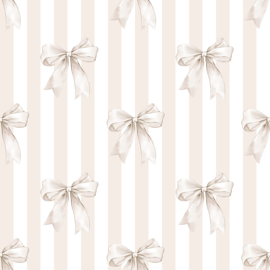 Waterproof Changing Basket Liner - Bows