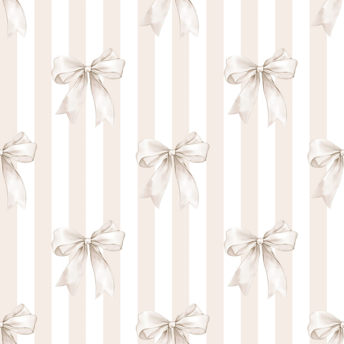 Waterproof Changing Basket Liner - Bows