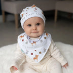 My First Christmas Winter Animals Baby Hat