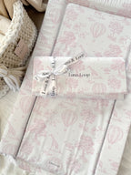 Baby Changing Mat - Pink Toile