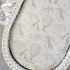 Waterproof Changing Basket Liner - Safari