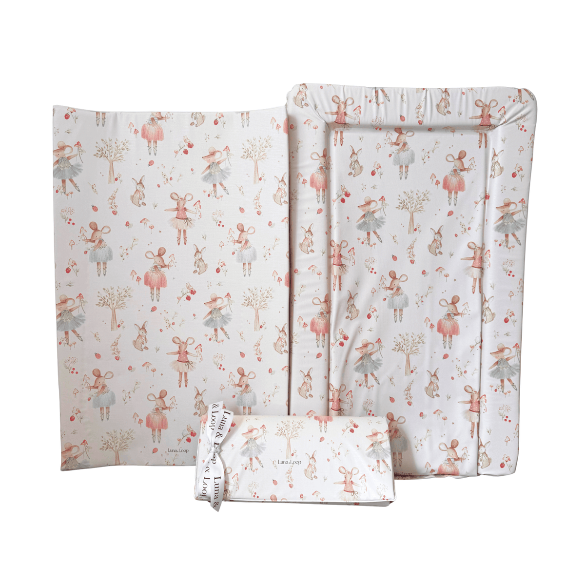 Baby Changing Essentials Bundle - Garden Mouse