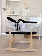 Hooded Crochet Moses Basket