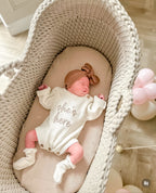 Hooded Crochet Moses Basket
