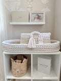 Crochet Baby Changing Basket