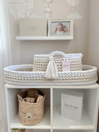 Crochet Baby Changing Basket