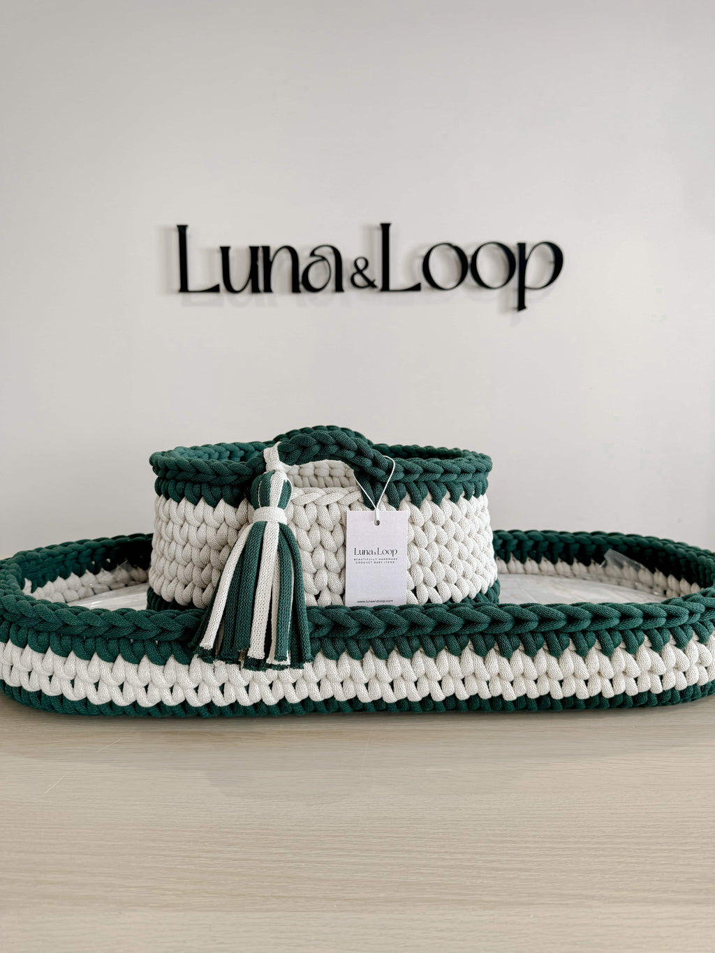Crochet Baby Changing Basket