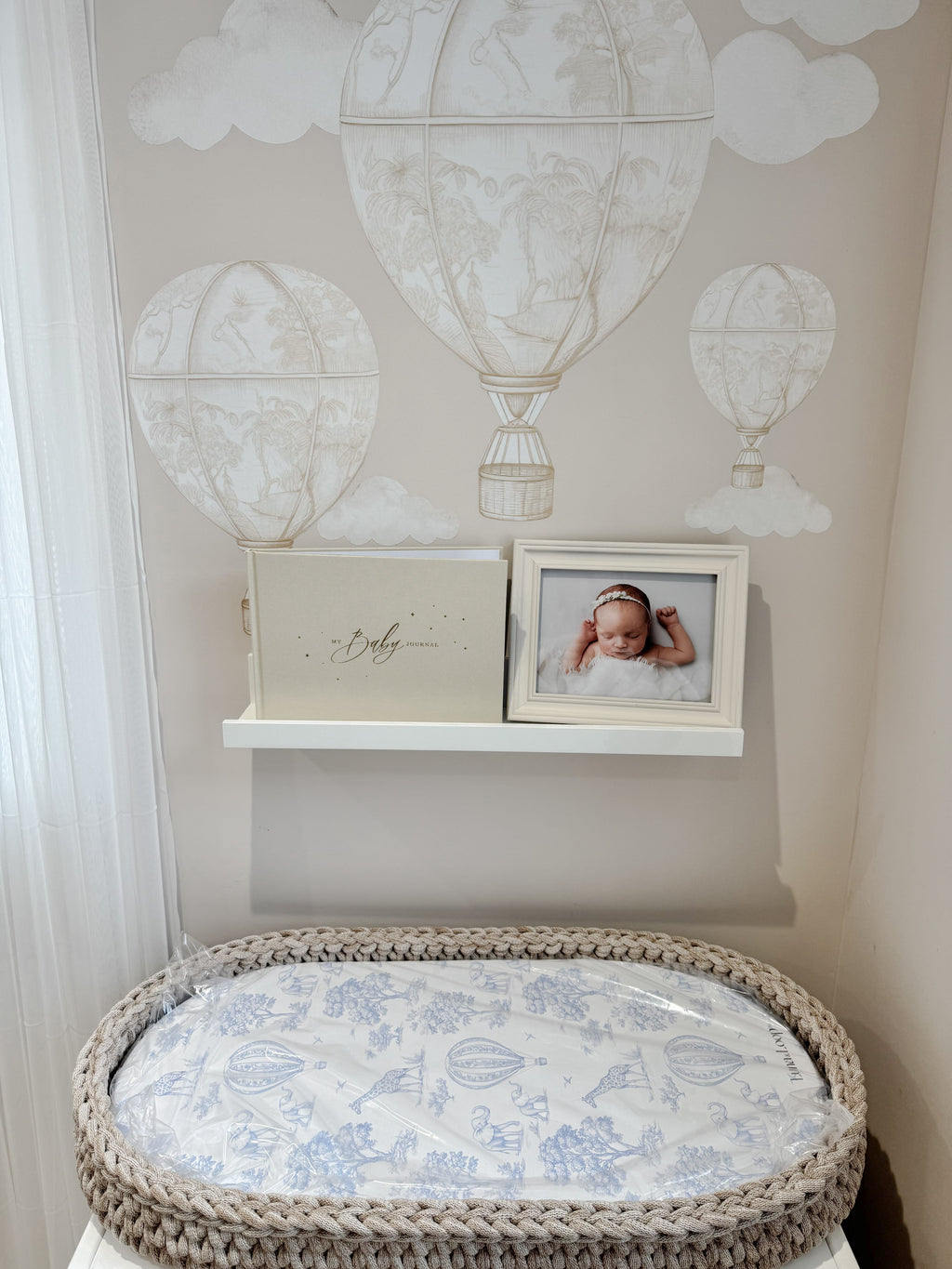 Crochet Baby Changing Basket
