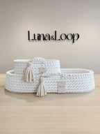 Crochet Baby Changing Basket