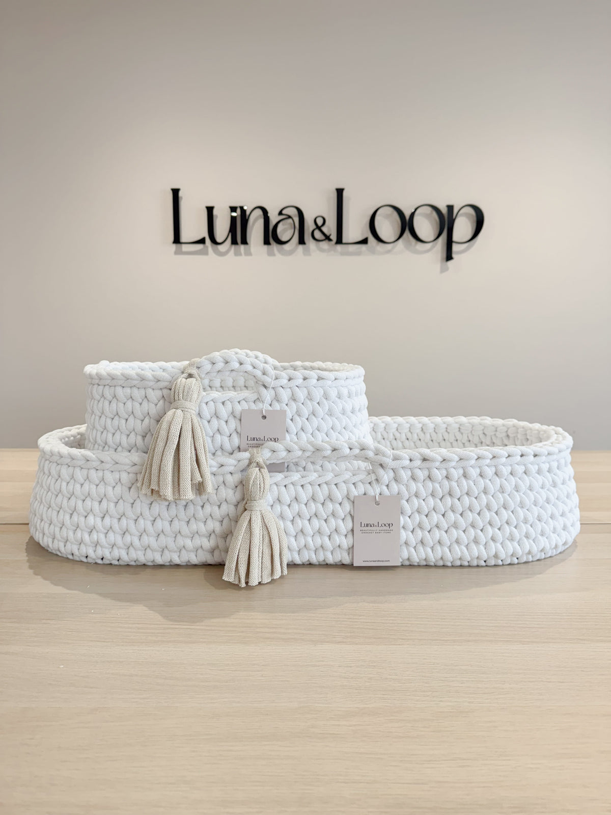 Crochet Baby Changing Basket