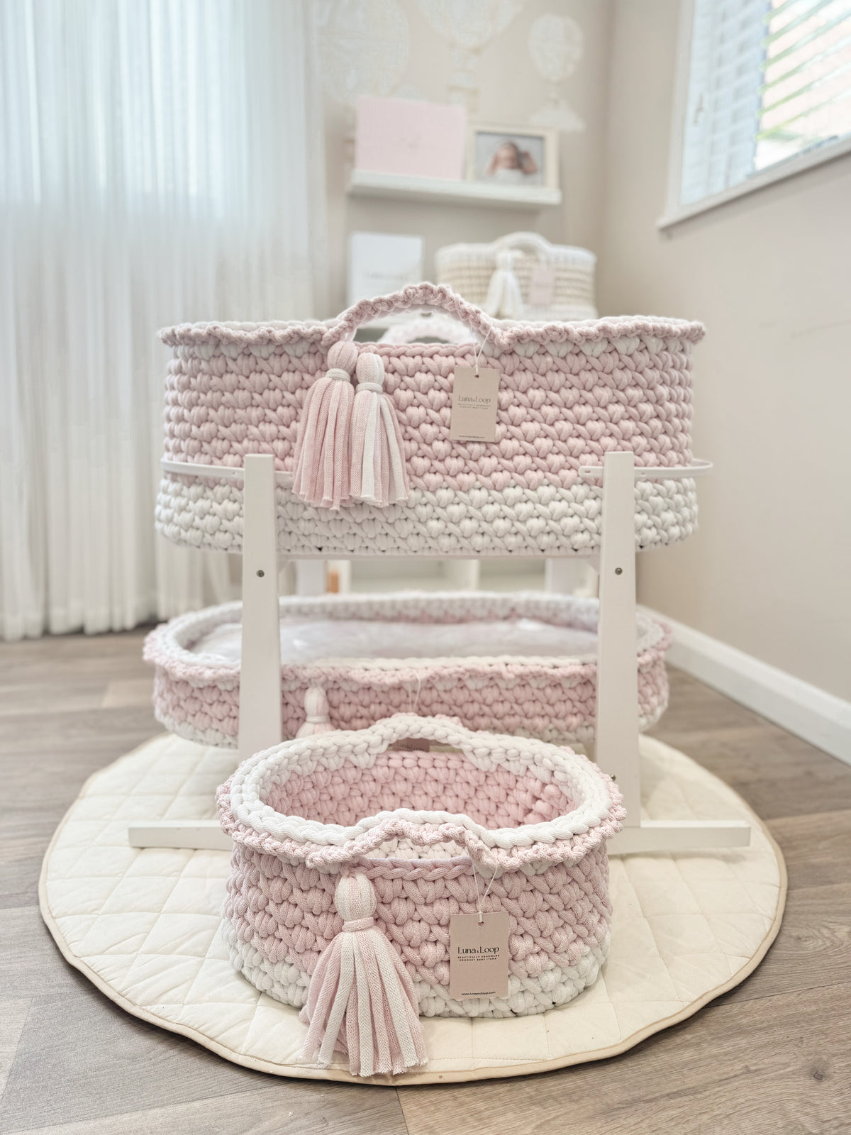 Crochet Moses Basket