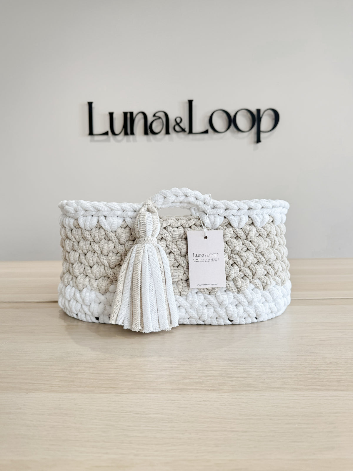 Crochet Nappy Caddy