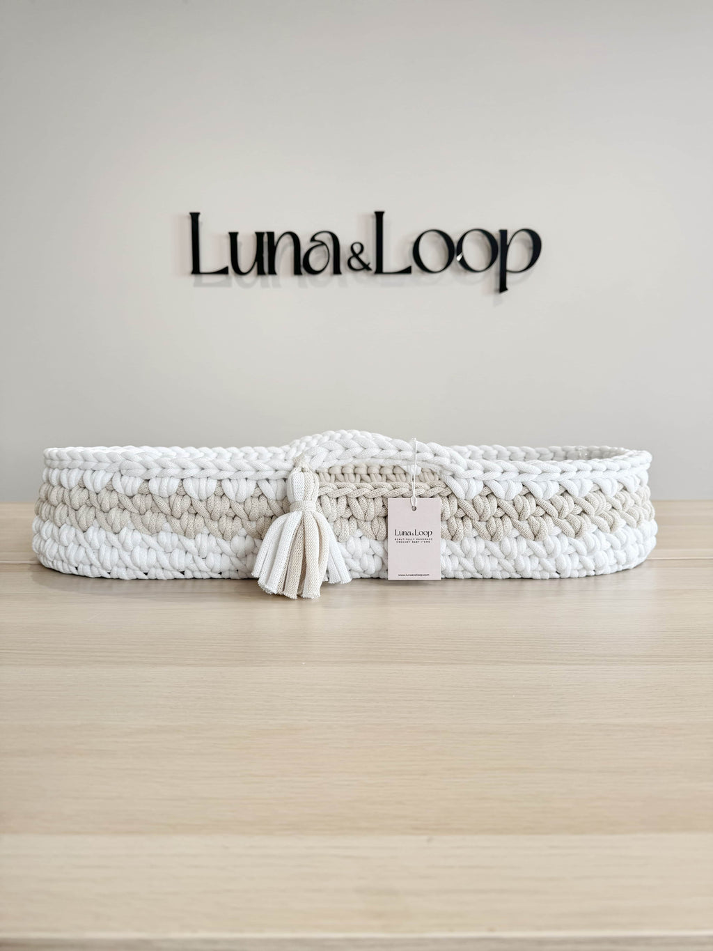 Crochet Baby Changing Basket