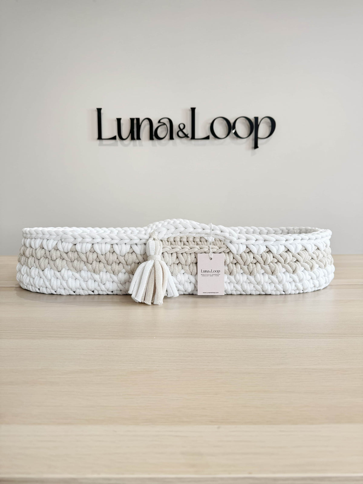 Crochet Baby Changing Basket