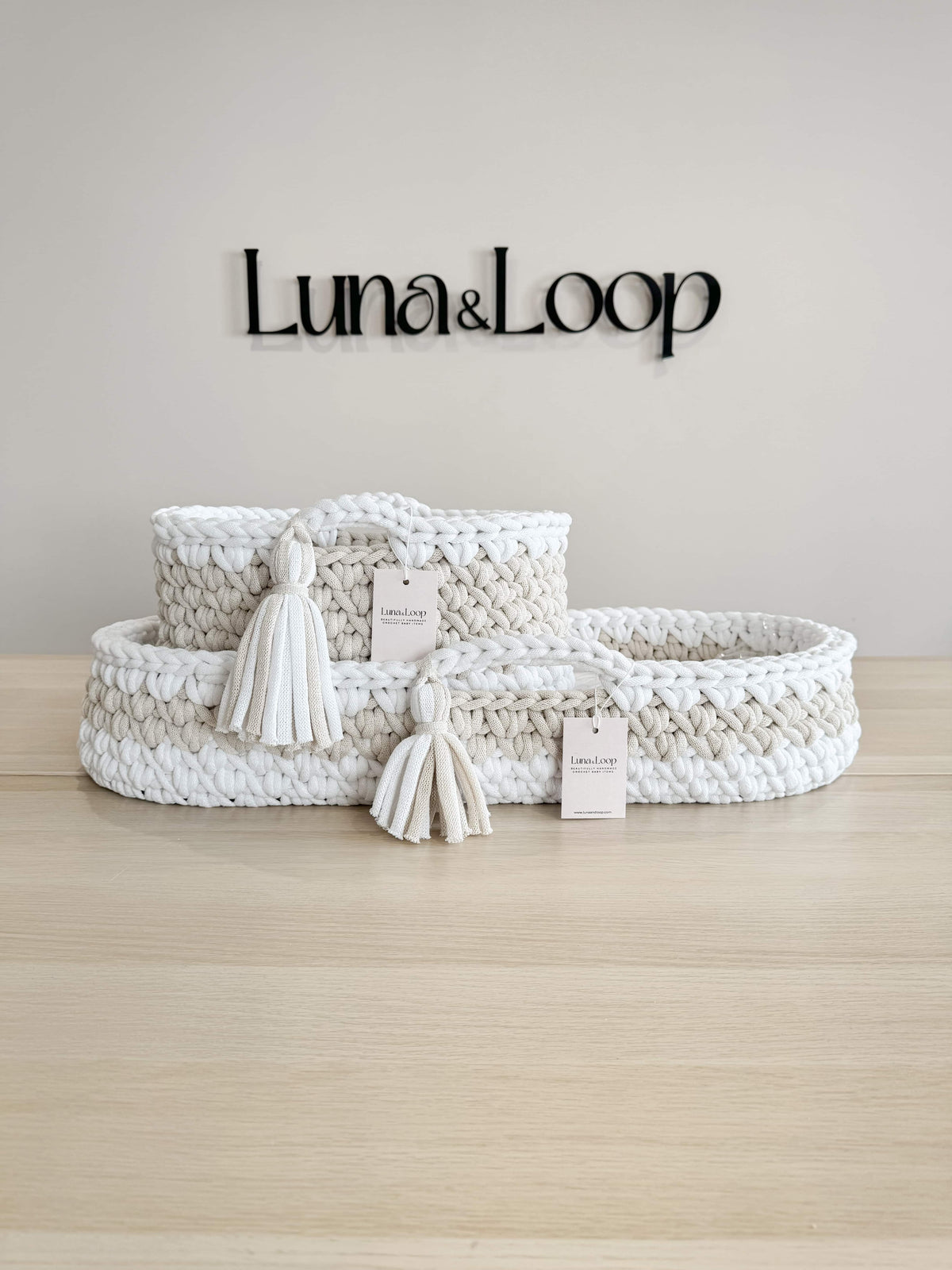 Crochet Baby Changing Basket