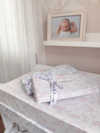 Travel Changing Mat - Pink Toile
