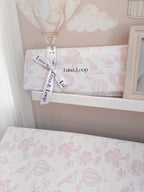 Travel Changing Mat - Pink Toile