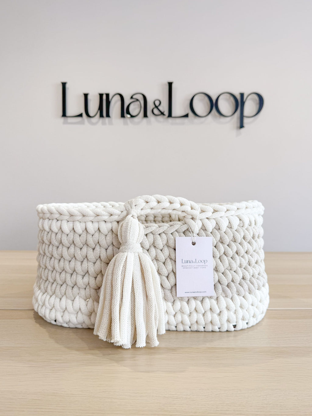 Crochet Nappy Caddy