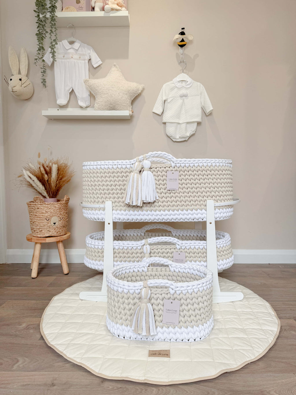 Crochet Moses Basket