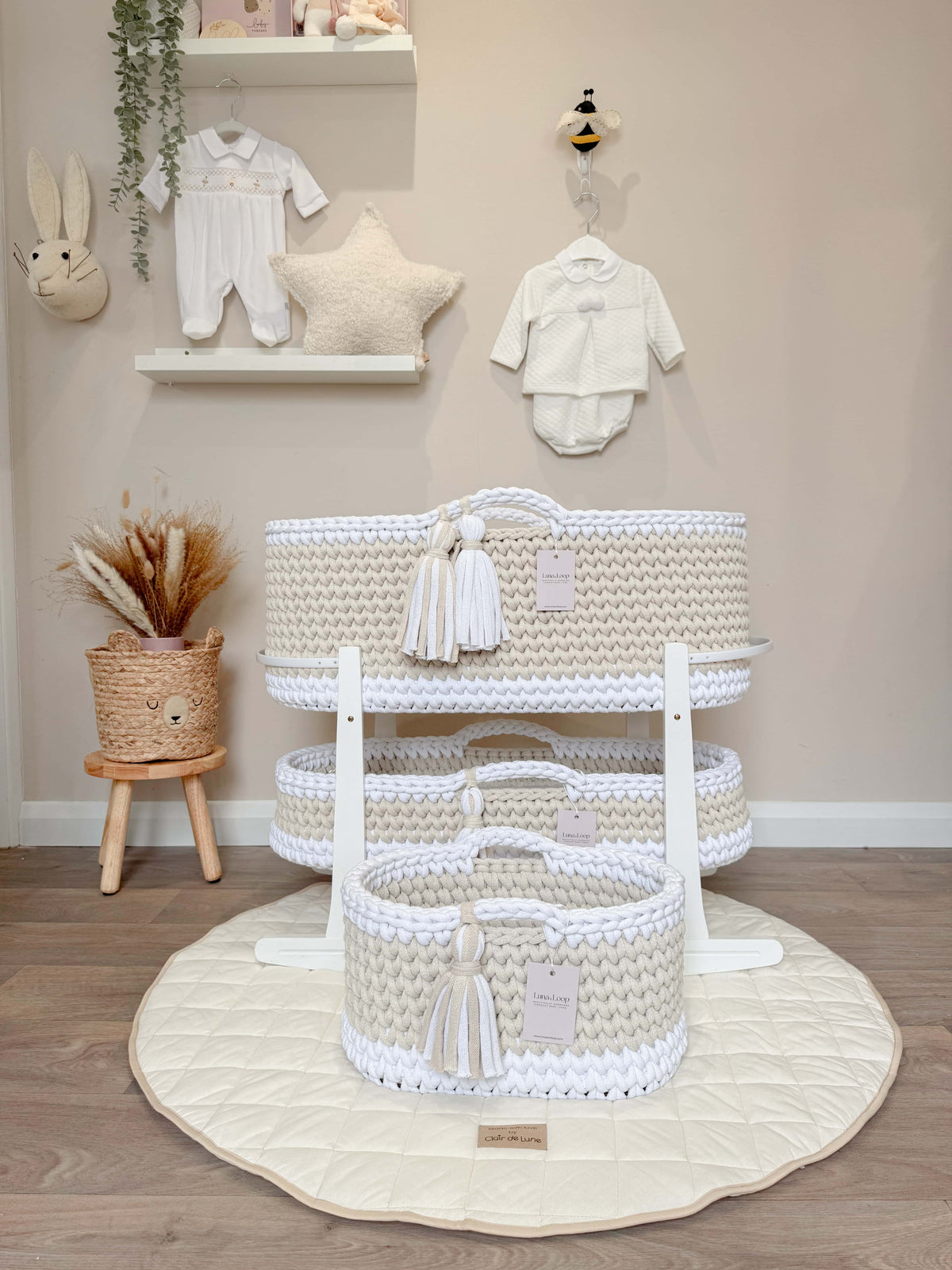 Crochet Moses Basket