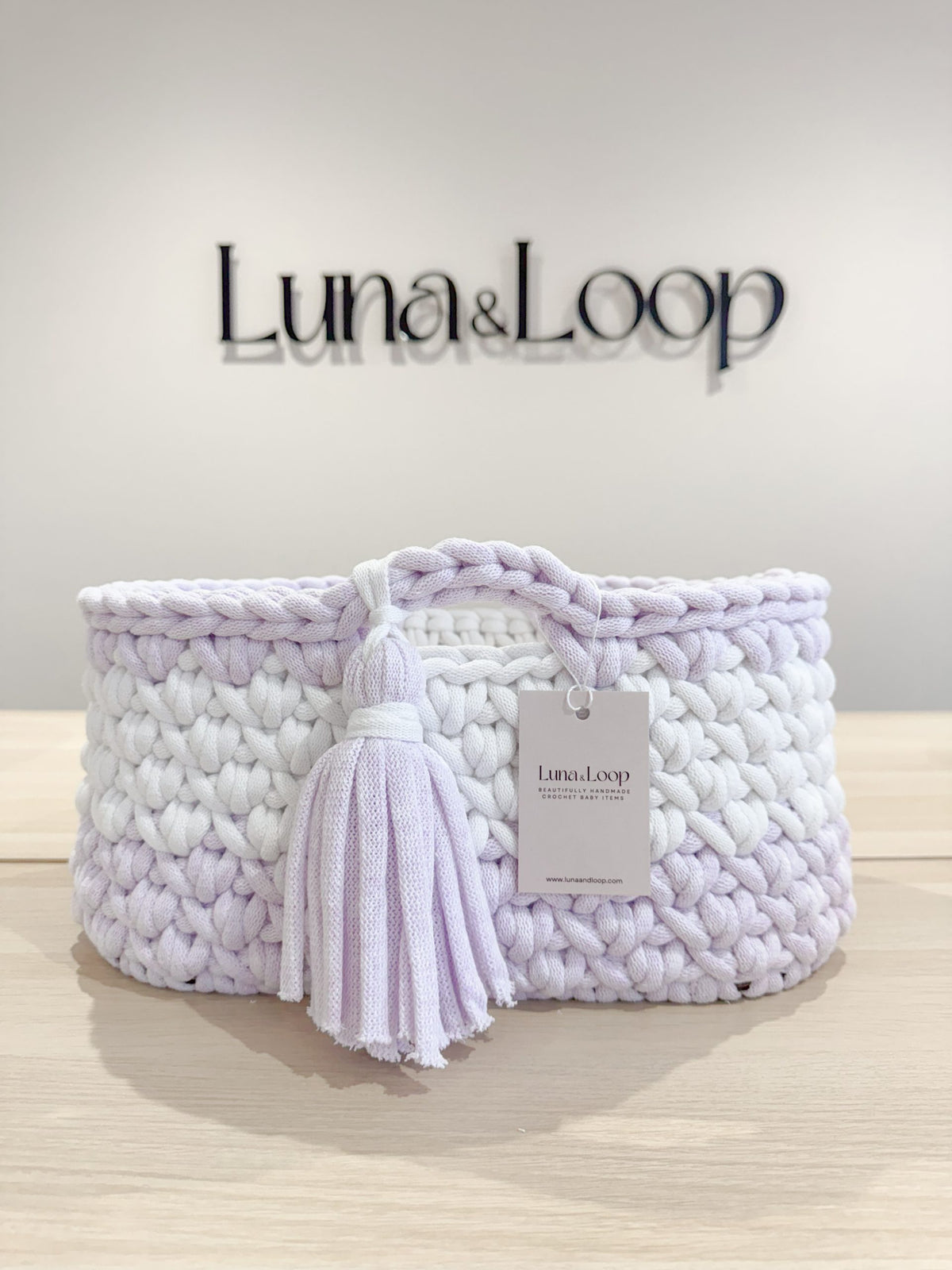 Crochet Nappy Caddy
