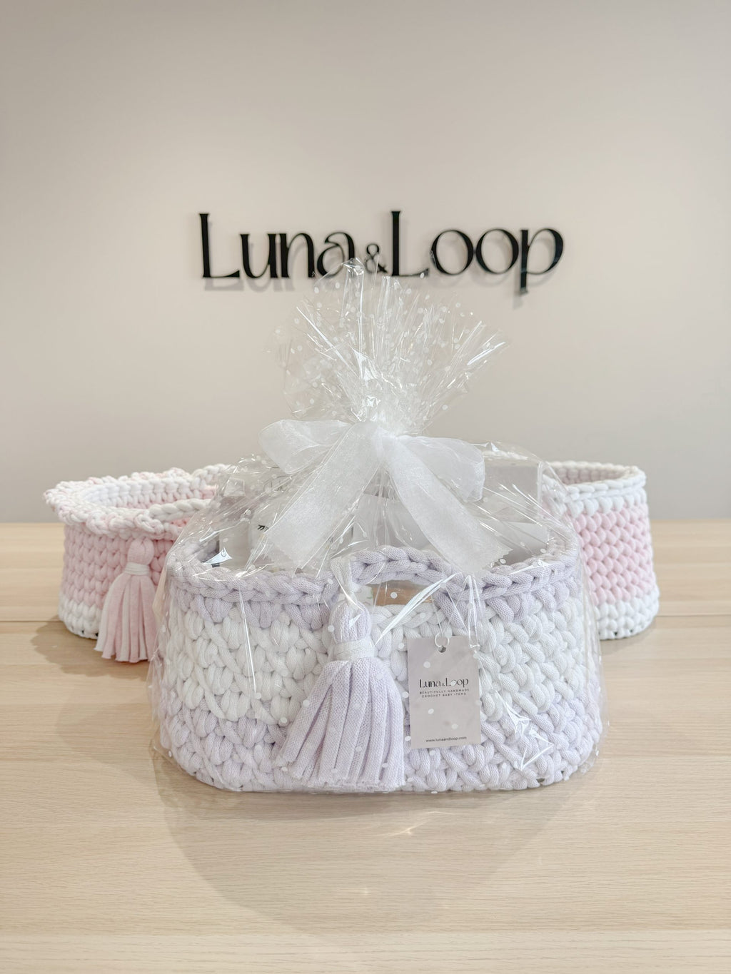 Crochet Nappy Caddy