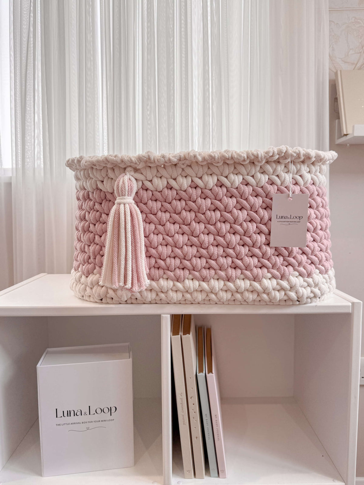 Crochet Toy Storage Basket