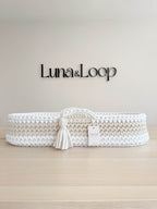 Crochet Baby Changing Basket