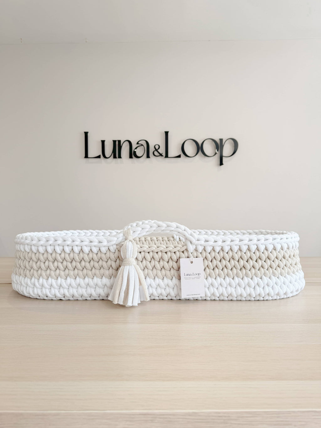 Crochet Baby Changing Basket