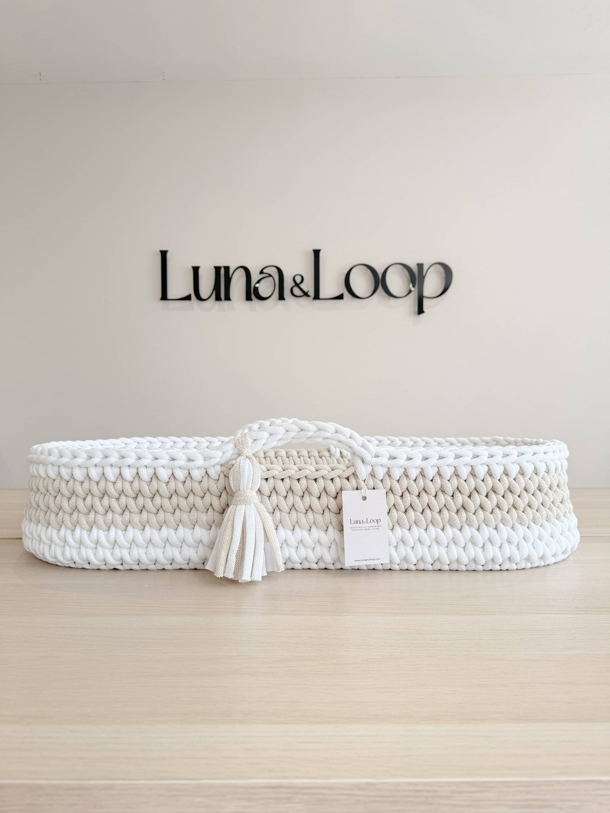 Crochet Baby Changing Basket