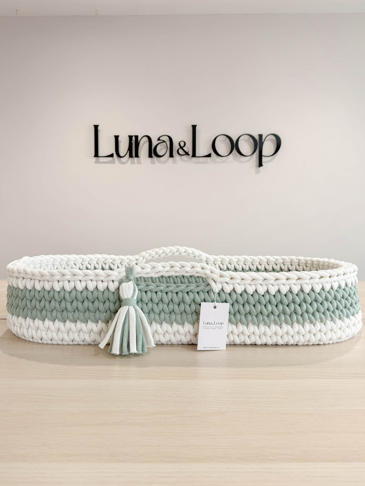 Crochet Baby Changing Basket