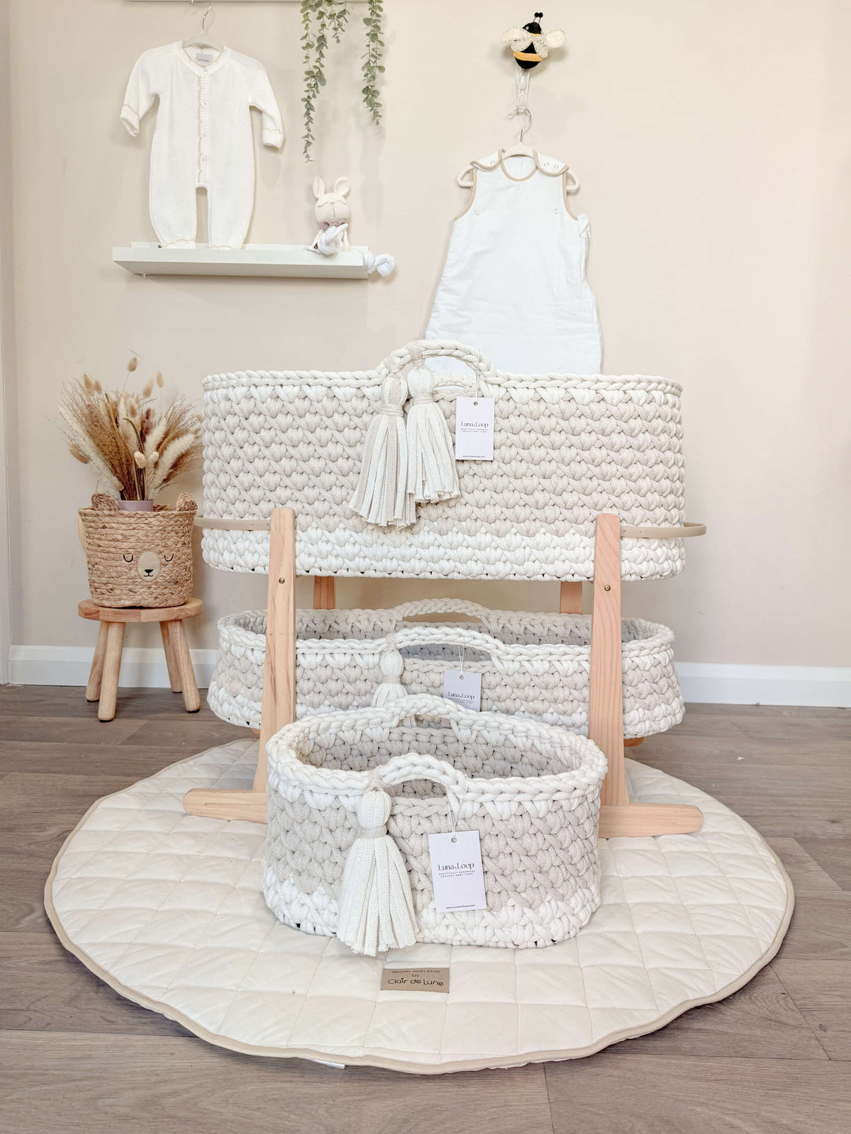 Crochet Moses Basket