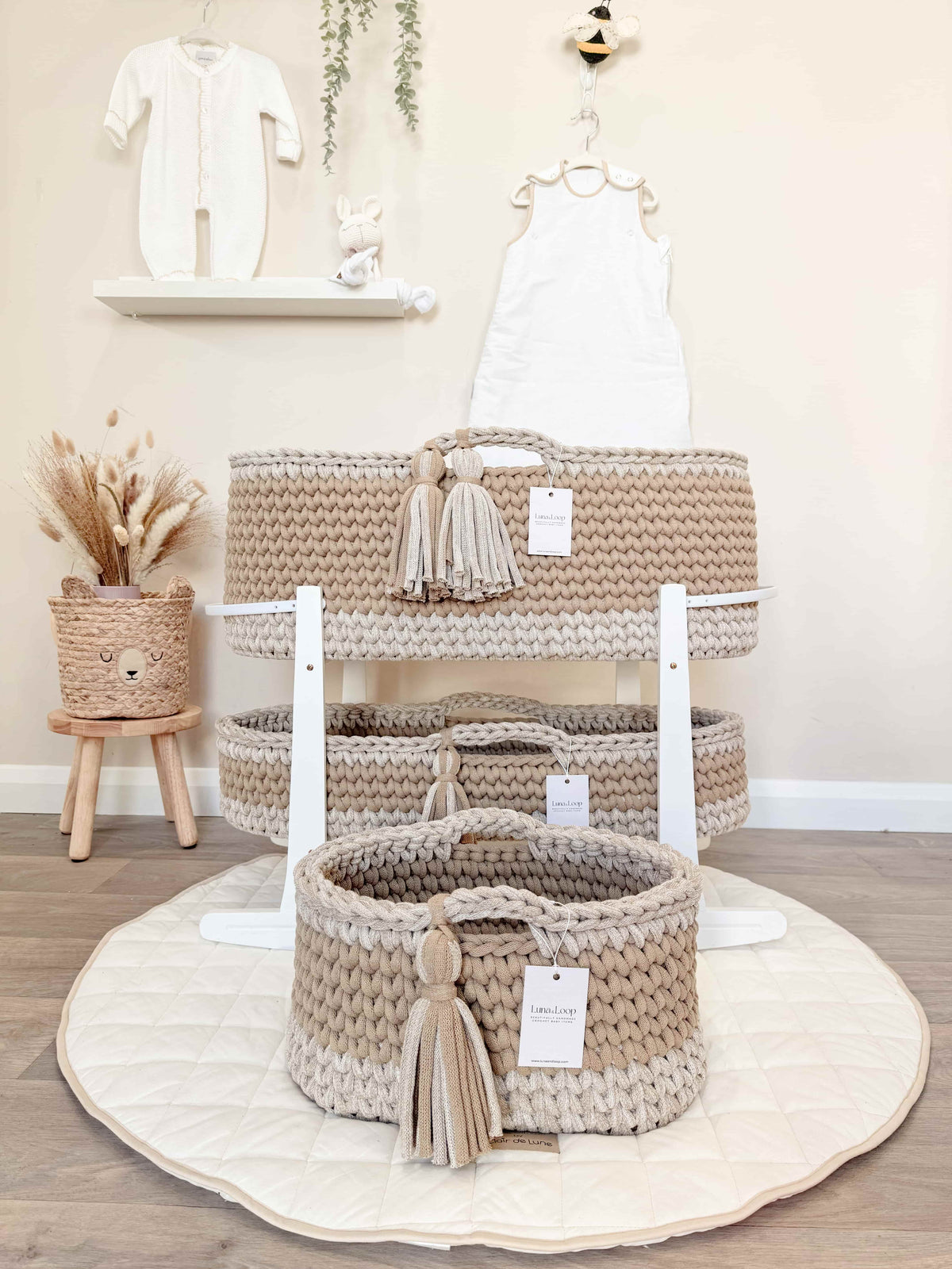Crochet Moses Basket
