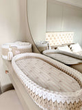 Waterproof Changing Basket Liner - Bows