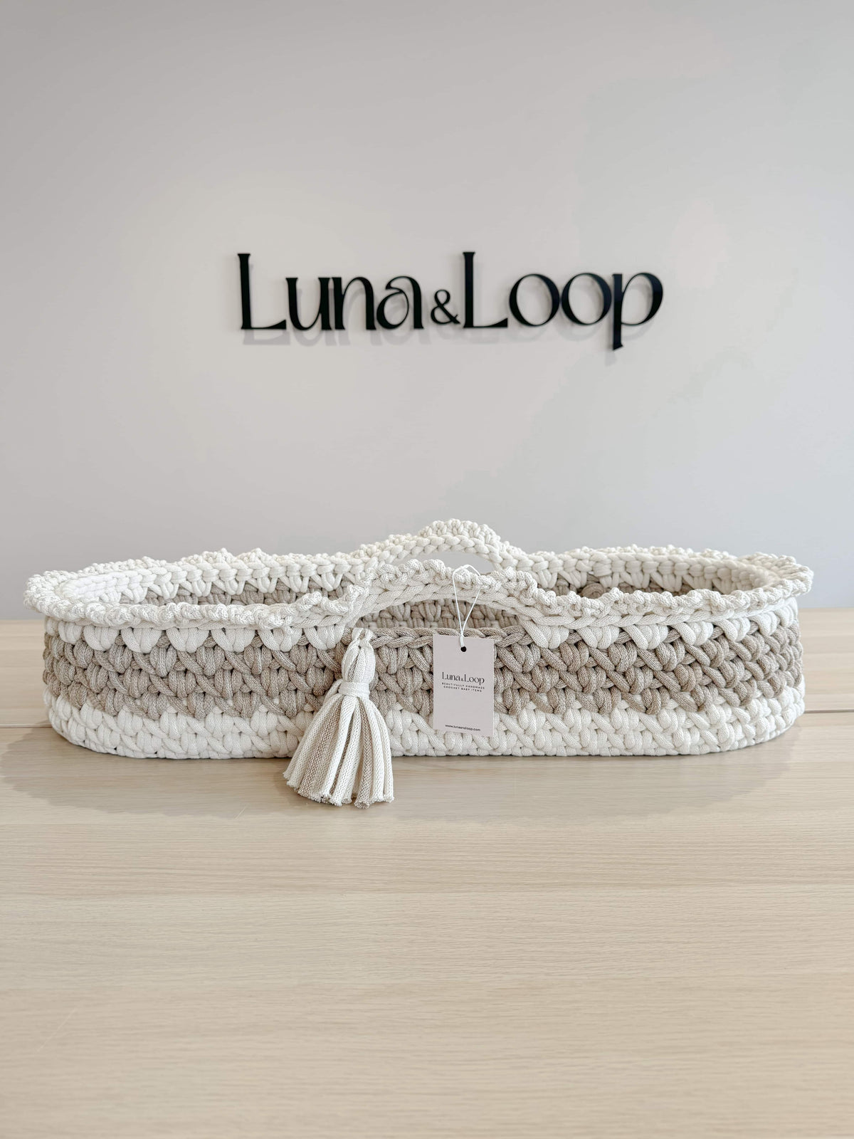 Crochet Baby Changing Basket