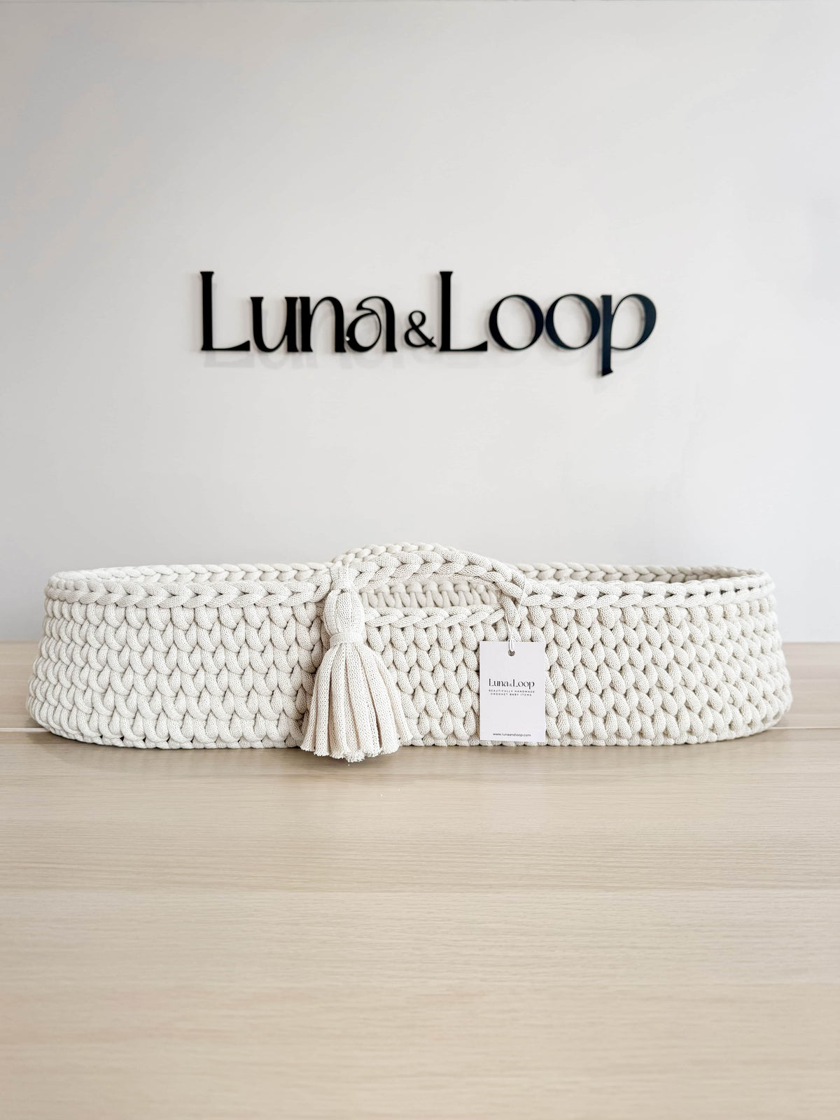 Crochet Baby Changing Basket