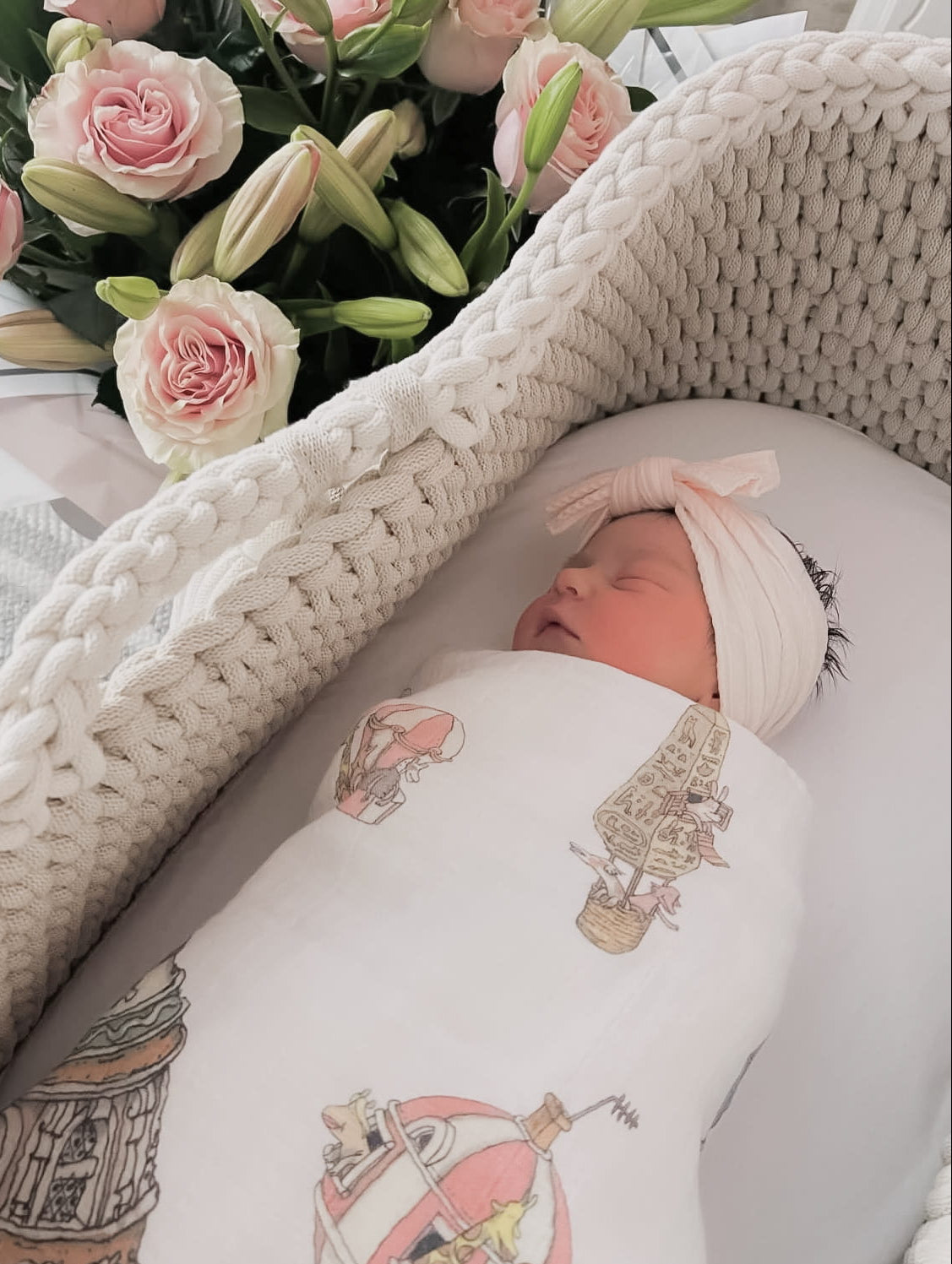 Crochet Moses Basket
