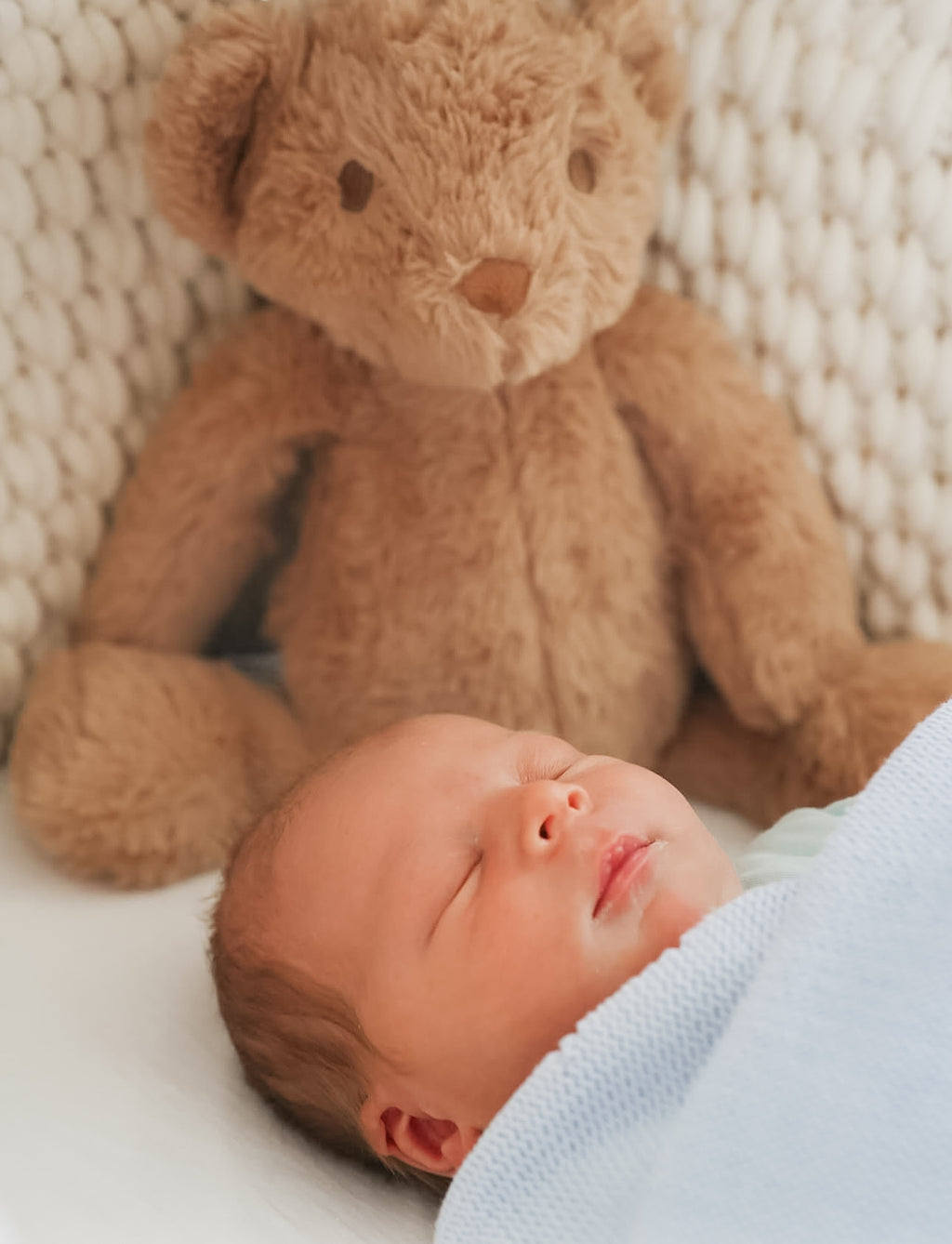 Hooded Crochet Moses Basket