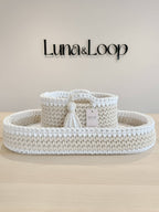 Crochet Baby Changing Basket