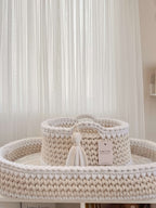 Crochet Baby Changing Basket