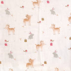 Christmas Cotton Muslin - Winter Animals