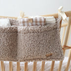 Babyly Teddy Crib Organiser - Taupe